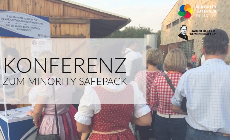 Die Jakob Bleyer Gemeinschaft organisiert eine Konferenz zum Minority SafePack