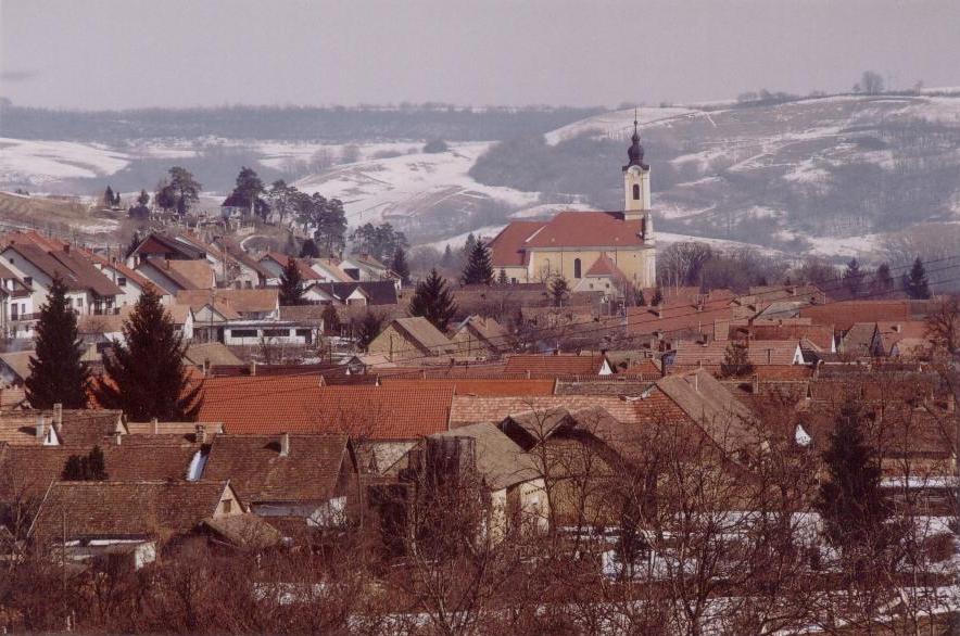 Die Kirche von Nadasch/Mecseknádasd