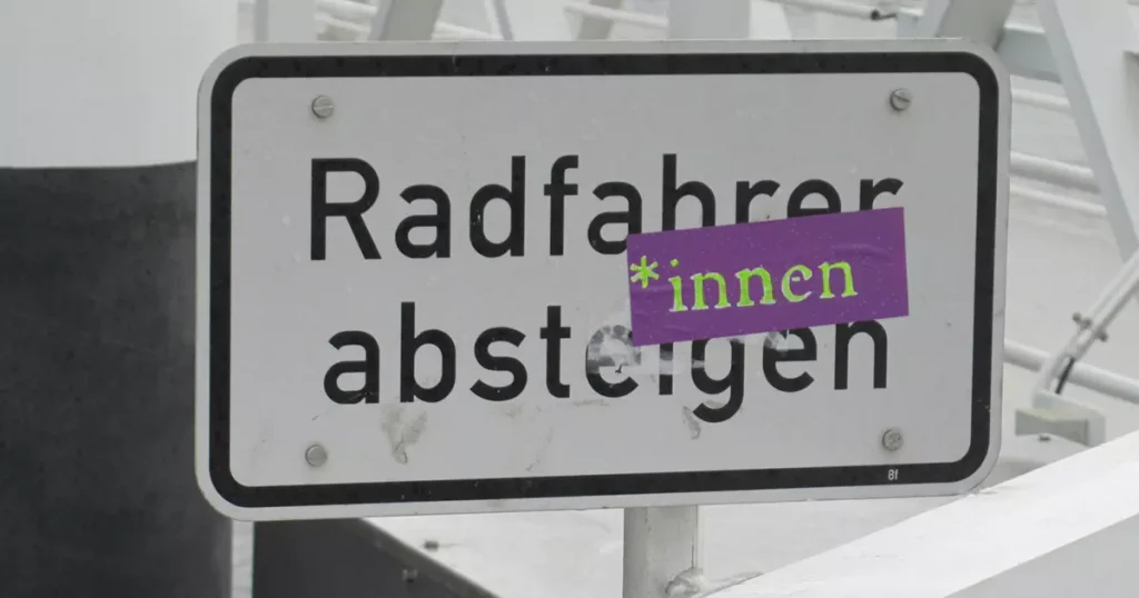 Sternchen und Gender-Gap