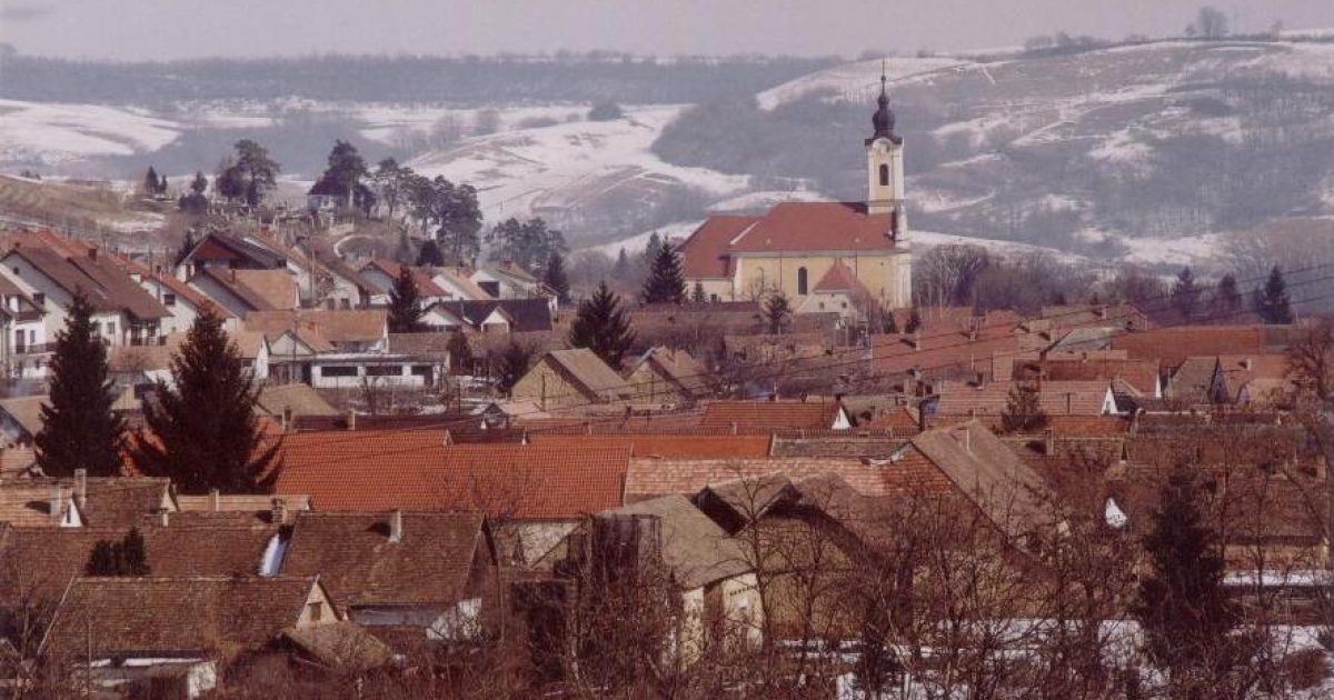 Die Kirche von Nadasch/Mecseknádasd